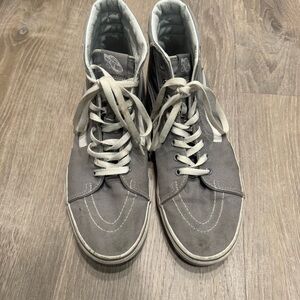 Vans grey high tops